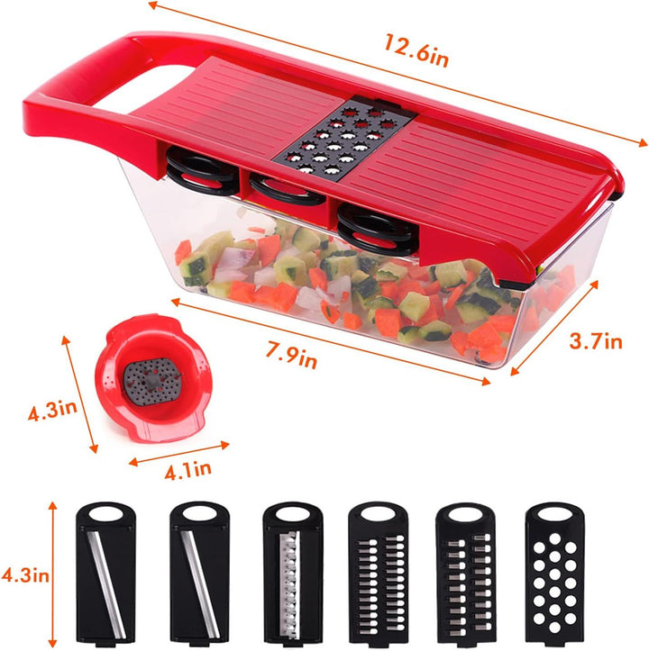 High Quality 10 In 1 Mandoline Vegetable Cutter