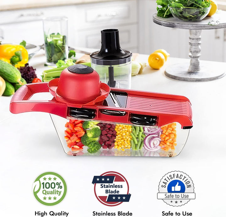 High Quality 10 In 1 Mandoline Vegetable Cutter