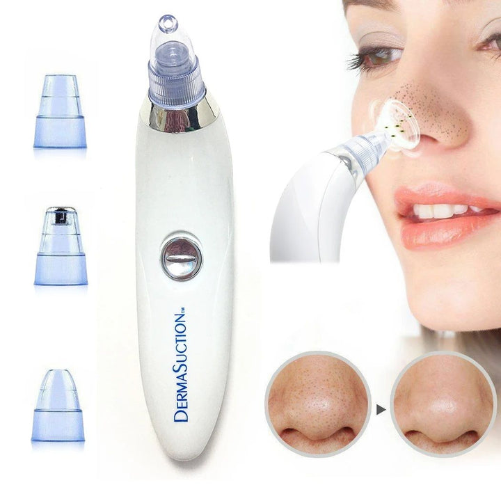 Cell Operated Blackhead Removal Machine 4 In 1 Derma Suction