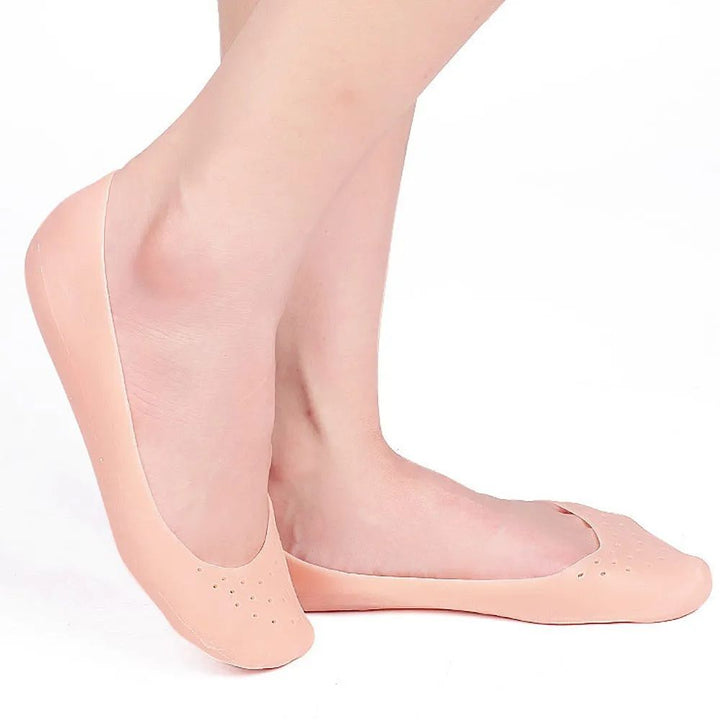 Silicone Heel Pads Full Covered and Durable Socks