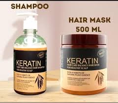 Pack Of 3 Items Keratin Hair Care Products