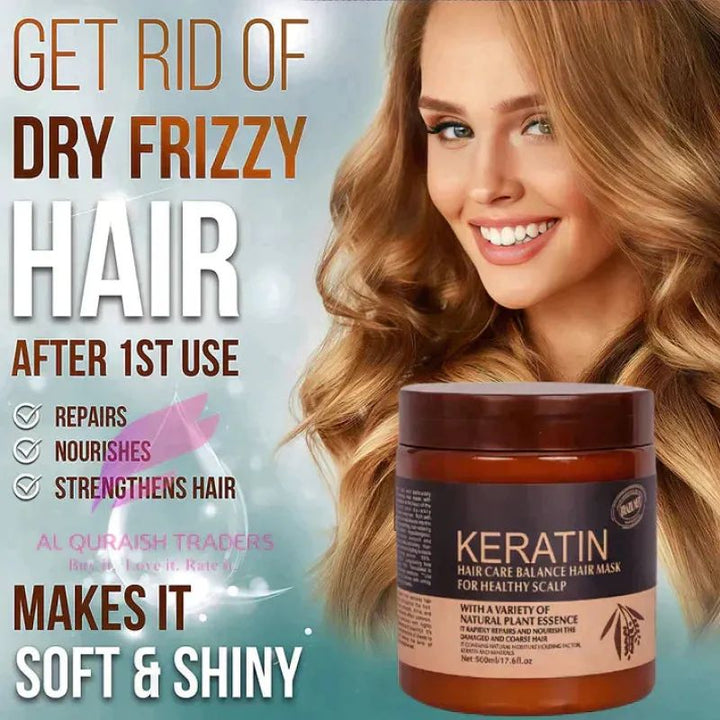 Keratin Hair Care Balance Hair Mask & Hair Treatment