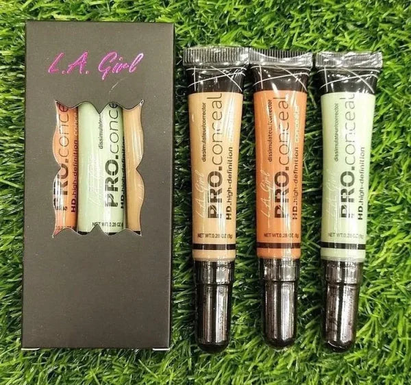 LA Girl HD Pro Concealer ( Pack 0f 3 )