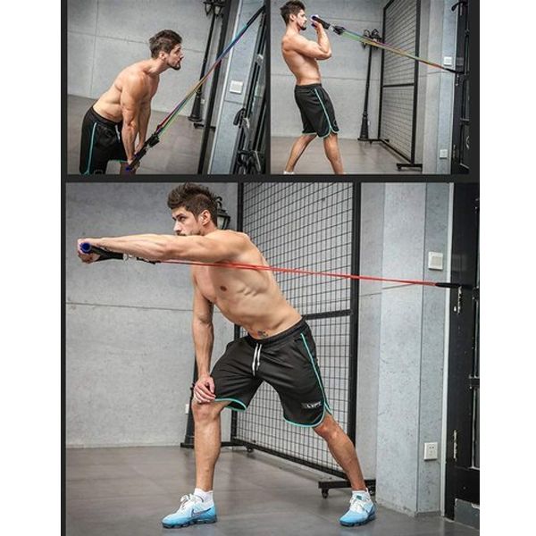 Chest Expander Resistance Bands