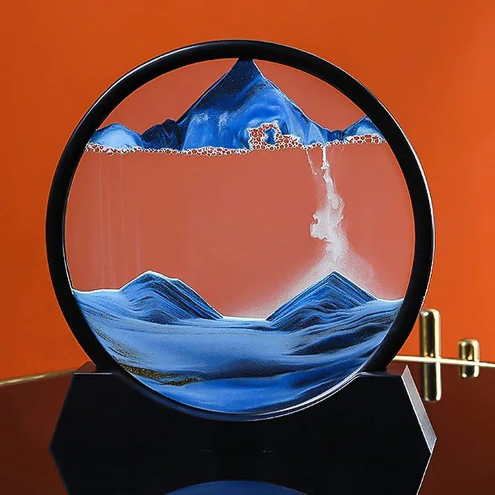 Sandscape Painting Sand Clock Moving Sand Art Hourglass